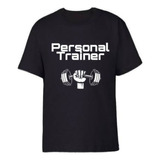Camiseta Personal Trainer Algodão Academia Treino