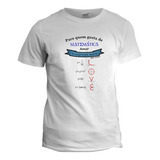 Camiseta Personalizada Amo Matemática - Profissões