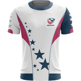 Camiseta Personalizada Estados Unidos Rugby Eua 