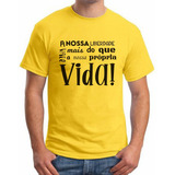 Camiseta Personalizada Nossa Liberdade Bolsonaro Frase