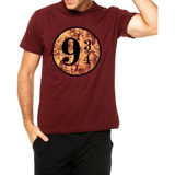 Camiseta Plataforma 9 3/4 Harry Potter Filme Promoção