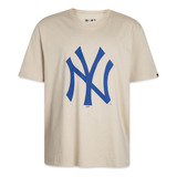 Camiseta Plus Size New Era Mlb Ny Yankees Big Logo Colors