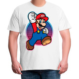 Camiseta Plus Size Nintendo Super Mario