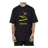 Camiseta Plussize Adulto Nirvana Rock N