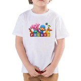 Camiseta Pocoyo Infantil Camisa De Desenho Envio Imediato