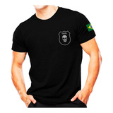 Camiseta Polícia Civil | Estampa Peito Alto Relevo