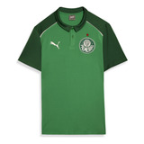 Camiseta Polo Casual Palmeiras 2024 Puma