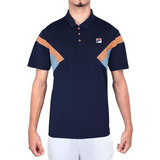Camiseta Polo Fila Australian Open Marinho - Masculina
