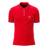 Camiseta Polo Masculina Casual Básica 100%