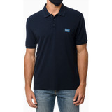 Camiseta Polo Masculina Piquet Calvin Klein Jeans - Marinho