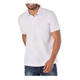 Camiseta Polo Pique Masculina Básica Uniforme Lisa Gola Polo