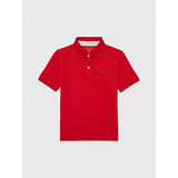Camiseta Polo Vermelha Tommy Hilfiger -