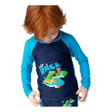 Camiseta Praia C/ Fps 50 Menino Dino - Puket