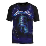Camiseta Premium Metallica Ride The Lightning