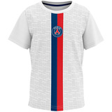 Camiseta Psg Paris Saint Germain Illuvium Infantil Branca
