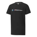 Camiseta Puma Bmw M Motorsport Logo Tee Infantil