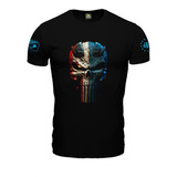 Camiseta Punisher Eua Premium 3d Team