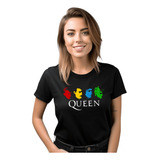 Camiseta Queen Camisa Banda De Rock Moda Masculina Blusa Top