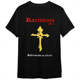 Camiseta Racionais Álbum Preta Sobrevivendo No Inferno