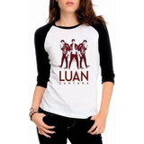 Camiseta Raglan 3/4 Luan Santana Pop