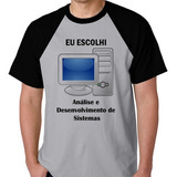 Camiseta Raglan Análise Desenvolvimento Sistema Camisa
