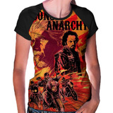 Camiseta Raglan Baby Look Sons Of Anarchy Ref:186