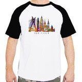Camiseta Raglan Cidade Turismo São Paulo Capital 67