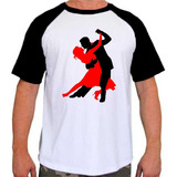 Camiseta Raglan Estampa Dança De Salão Gafieira 31