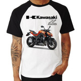Camiseta Raglan Moto Kawasaki Z 1000