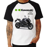 Camiseta Raglan Moto Kawasaki Z 1000