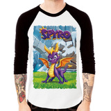 Camiseta Raglan Spyro Reignited Trilogy