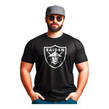 Camiseta Raiders Raiden Mortal Kombat Oakland