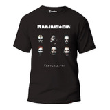 Camiseta Rammstein Sehnsucht Rock Band Heavy Metal