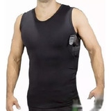 Camiseta Regata / Coldre + Porta Carregador Axilar Masculina