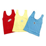 Camiseta Regata Bebe Kit 09 Unidades Para Bebe Recem Nascido