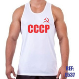 Camiseta Regata Cccp Urss União Soviética Socialismo