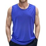 Camiseta Regata Dry Fit Básica Lisa Academia Treino Verão