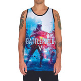 Camiseta Regata Jogo Battlefield 2042 Guerra