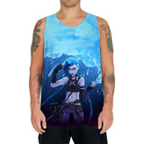 Camiseta Regata League Of Legends Arcane