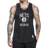 Camiseta Regata Masculina Brooklyn Nets Nba - Envio Já!
