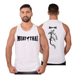 Camiseta Regata Muay Thai Treino Academia