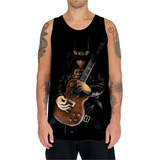 Camiseta Regata Personalizada Jogo Guitar Hero