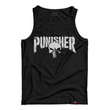 Camiseta Regata The Punisher Marvel Camisa