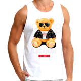 Camiseta Regata Urso Teddy Sentado Like