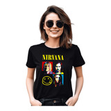 Camiseta Rock Band Nirvana Unplugged Camisa York New Algodão