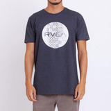 Camiseta Rvca Motors Mix Cinza Escuro