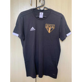 Camiseta São Paulo 2018 Passeio Preta - Tam. M