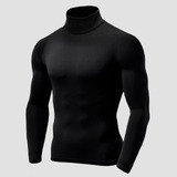 Camiseta Segunda Pele Proteção Uv Gola Alta Thermo Premium
