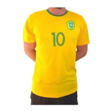 Camiseta Seleção Brasileira Atacado Promoção No Kit 10 Peças