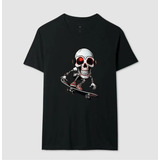 Camiseta Skate Forever Skull Street Wear